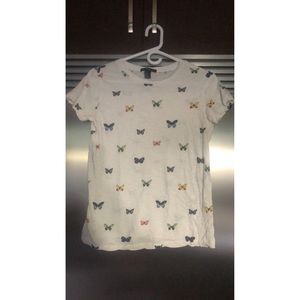 (SOLD) Butterfly Short Sleeve